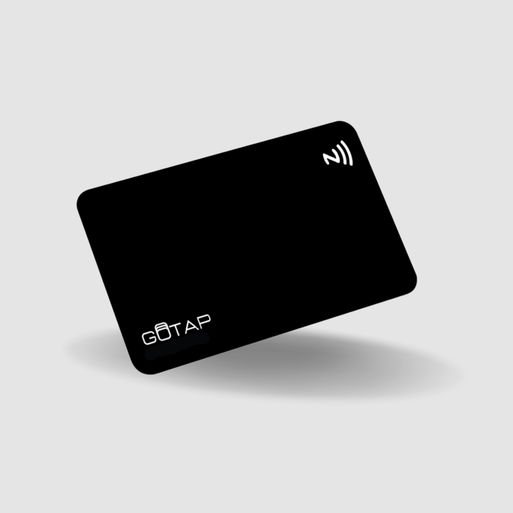 GOTAP PVC Card Black Basic/Normal Slide 1