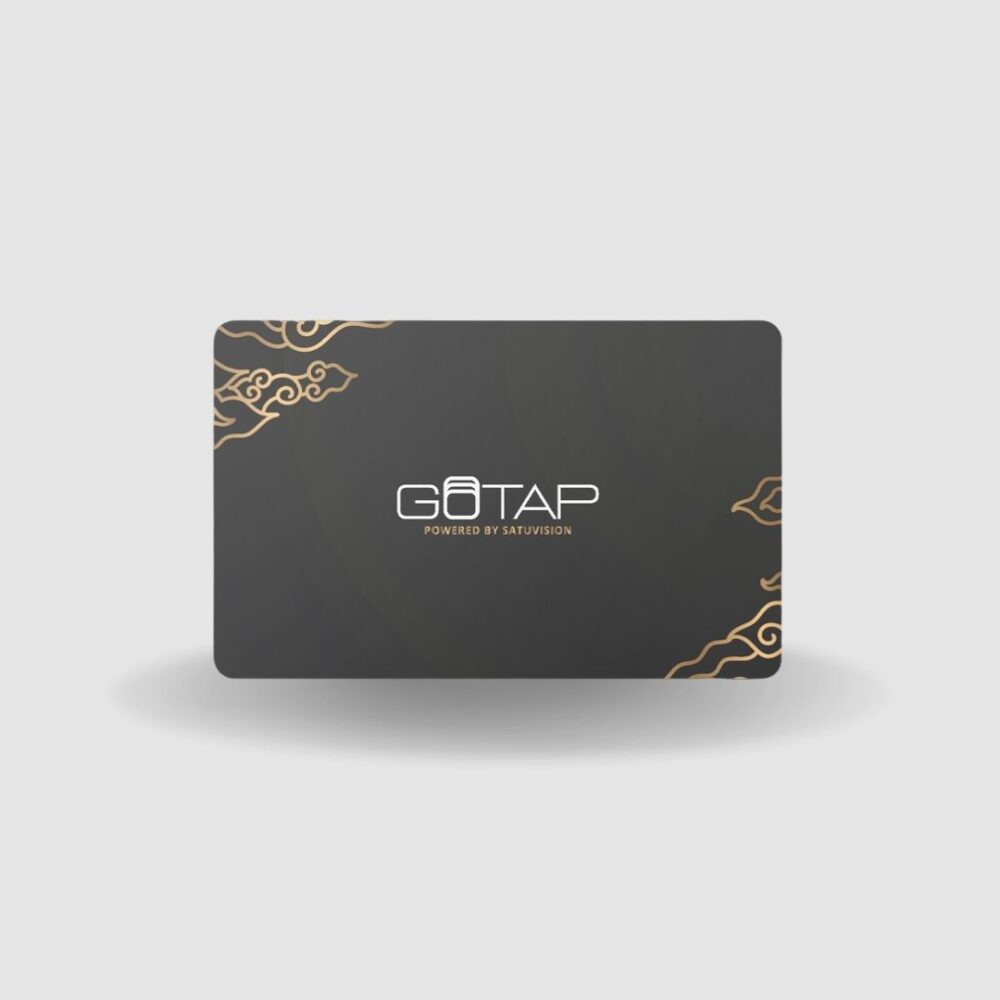 limited edition nfc card batik design - smart business card